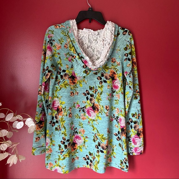 Million bullpup floral hoodie - Picture 2 of 2